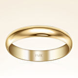 Klasik Kalın Bombeli 4 mm Erkek Alyans