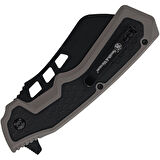 Smith & Wesson® Assist Open Extract & Evasion Siyah Linerlock Katlanır Çakı – Siyah/Gri Saplı 1205012