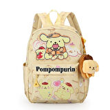 Petityu Pompompurin Şirin Sarı Anaokuku Sırt Çantası