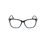 Tom Ford Tf 5762B 001 55 Kadın Kare Siyah Kemik Mavi Işık Korumalı Gözlük