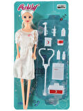 Anlily Poşette Doktor Setli Bebek