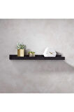 Duvar Raf ( Siyah 30cm x 10cm)