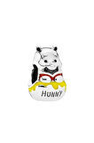 Winnie the Pooh & Bal Kavanozu Charm |925 Ayar Gümüş