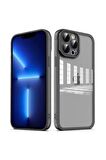 Apple iPhone 13 Pro Kılıf Kamera Korumalı Transparan Zore Post Kapak