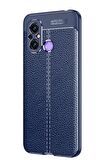 Xiaomi Redmi 12C Kılıf Deri Desenli Kamera Korumalı Silikon