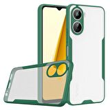 Vivo Y16 Kılıf Kamera Korumalı Arkası Şeffaf Silikon