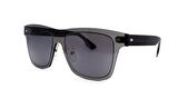 ALEXANDER MCQUEEN  MQ0008S 001 54  Unisex FÜME Köşeli Çerçeve Güneş Gözlüğü