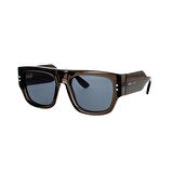Gucci GG 1262S 003 54 Erkek Şeffaf Gri Kemik Güneş Gözlüğü