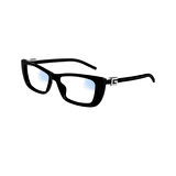 Gucci GG 1681S 007 53 Kadın Cat Eye Siyah Kemik  Mavi Işık Korumalı Gözlük