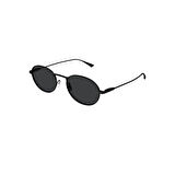 Saint Laurent SL 799 001 52 Kadın Oval Siyah Metal Güneş Gözlüğü