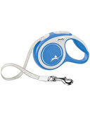 Flexi New Comfort Şerit Otomatik Köpek Gezdirme Tasması Medium 5 Mt Max 25kg Mavi