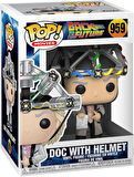 Pop Movies Back To The Future Doc With Helmet Figürü