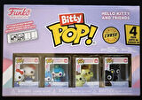 Funko Bitty Pop! Hello Kitty and Friends 4'lü Paket (Figür Boyu 2,25 cm)
