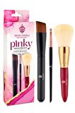 Pinky 3'lü Makyaj Fırçası Seti