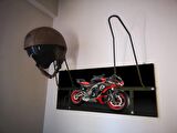 Motosiklet Kask Askısı, Motor Kask Askısı, Monero, Bering, Cappa, Salomon, Nero vb GG72