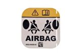 Airbag Sticker 6H52-244A38-AC Yapıştırma Etiket