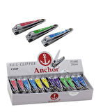24 ADET-Anchor Küçük Tırnak Makası Renkli 1PK.