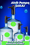 Akıllı Su Pompası Dokunmatik Şarjlı Damacana Pompası