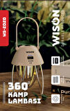 Wison Ws-2020 360 Derece Kamp Lambası Beyaz