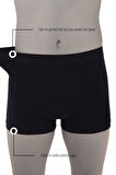 Erkek 6'lı Premium Kutuda Dikşsiz Mikro Fiber Boxer Seti – Rahat Bel Lastiği Likralı