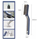 Köşe Temizleme Fırçası  Pencere Boşuk Kazıma Fırçası Cımbızlı Banyo Temizlik Fırçası  Sökme Aparatlı Bulaşık Fırçası