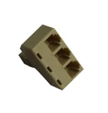 T Adaptör 3Lü 4 Pin