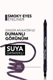 Flormar Göz Kalemi - Smoky Eyes Waterproof Eyeliner 005 Deep Purple 47000012-005