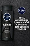 Nivea Men Deep Dimension Duş Jeli 500 ml Sprey Deodorant 150 ml Roll-on Deodorant 50 ml  banyo