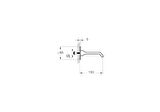 VitrA Suit A4283174 Çıkış Ucu, Soft Altın
