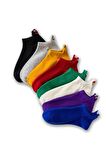Emoji Çoraplar 8'lı Gökkuşağı Paketi