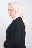  Qum İpek Kendinden Desenli Monogram Eşarp - Desen-01 - Renk-04 -98
