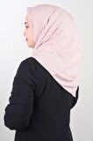  Qum İpek Kendinden Desenli Monogram Eşarp - Desen-01 - Renk-26 -98