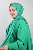  Qum İpek Kendinden Desenli Jakarlı Şal - Desen-01 - Renk-19 -98