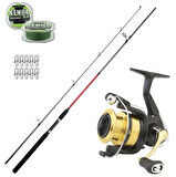 Daiwa RS 3000 - Remixon Flex 240cm Spin Olta Seti
