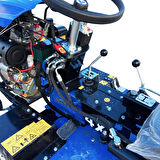 Bartech 4X4 Dizel Marşlı Mini Traktör Çapa Makinesi 10 Hp
