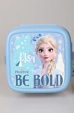 DEKOMUS LİSANSLI "MAVİ KARLAR ÜLKESİ ELSA FROZEN KOLEKSİYONU "BESLENME KABI VE 500 ML TRITAN MATARA OKUL/KIRTASİYE SETİ