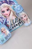 DEKOMUS LİSANSLI "MAVİ KARLAR ÜLKESİ ELSA FROZEN KOLEKSİYONU "ANAOKUL ÇANTASI,BESLENME KABI VE 500 ML TRITAN MATARA OKUL/KIRTASİYE SETİ