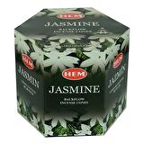 Hem Yasemin Kokulu 40 Konik Tütsü Geri Akışlı Şelale Jasmine