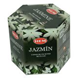 Hem Yasemin Kokulu 40 Konik Tütsü Geri Akışlı Şelale Jasmine