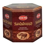Sandal Ağacı Kokulu 40 Konik Tütsü - Sandalwood