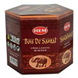 Sandal Ağacı Kokulu 40 Konik Tütsü - Sandalwood