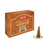 Hem Amber Konik Tütsü 10 Adet