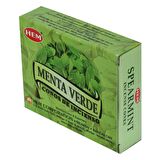 Hem Nane Kokulu 10 Konik Tütsü - Menta Verde Spearmint Naneli