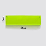  Dekoratif Kitap Raf (Neon Yeşil 50cm)