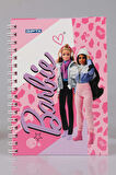 "DEKOMUS CEP DEFTERİ HEDİYELİ" YENİ SEZON LİSANSLI BARBIE SPIRALLI A6 ÇİZGİLİ NOT DEFTERİ / BLOKNOT 