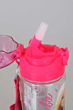 YENİ SEZON LİSANSLI BARBIE GIRL POWER 2 KATLI BESLENME KUTUSU VE 500 ML MATARA SETİ