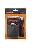 Meier M-9321 Şarjlı Fm Am Sw 3 Bandlı Cep Radyosu