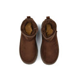 Melbourne Kışlık Kadın Kürk Detaylı Yüksek Taban Bot