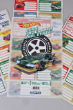 YENİ SEZON LİSANSLI HOT WHEELS 24'LÜ OKUL ETİKETİ *DERS PROGRAMLI*