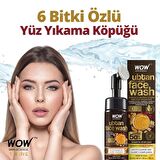 Ubtan Yüz Yıkama Köpüğü-Nohut Unu, Zerdeçal, Safran, BademÖzü, Gül Suyu, SandalAğacıYağı 150ml